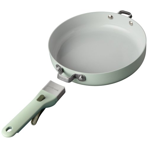 GoodCook removable handle teal cookware