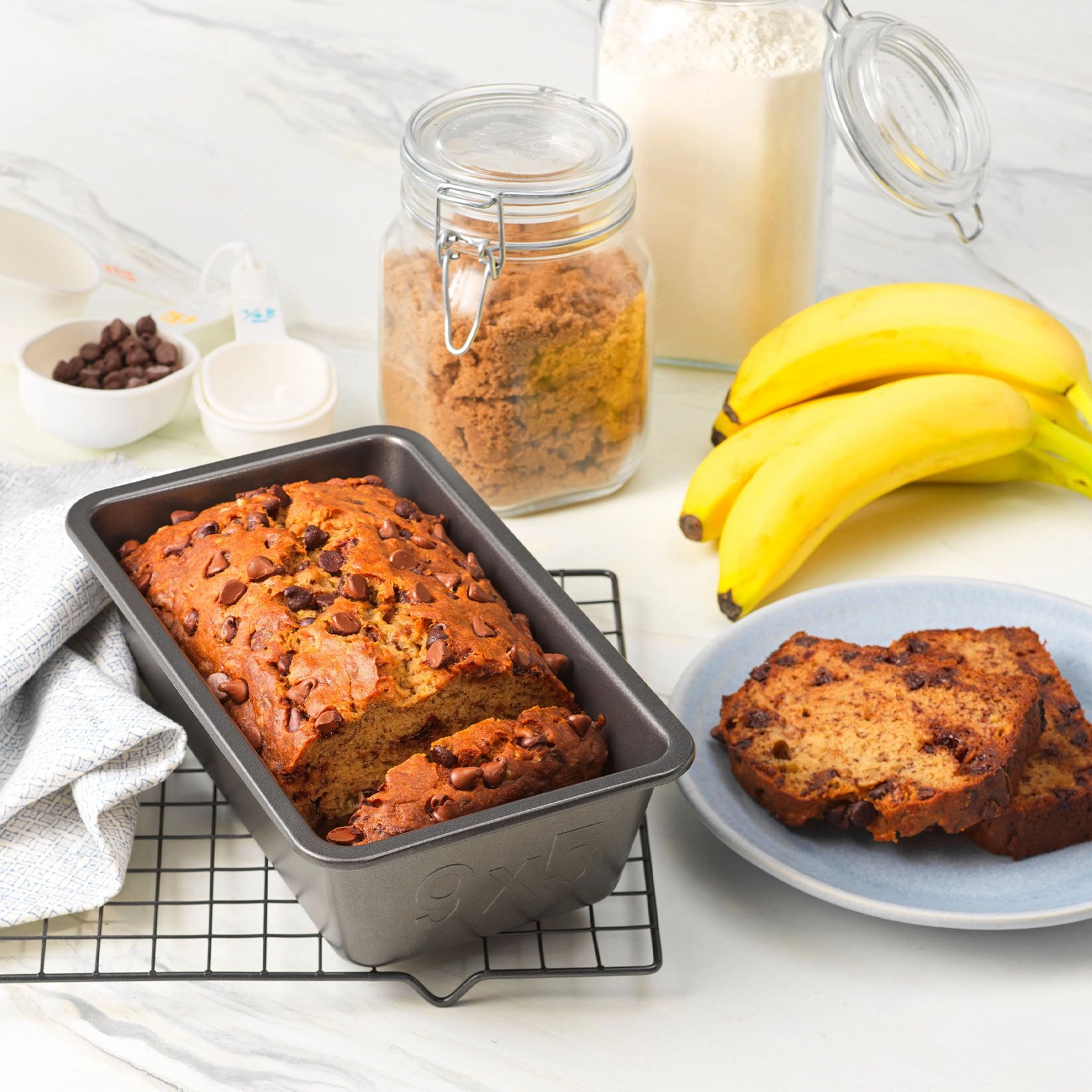banana chocolate chip bread recipe