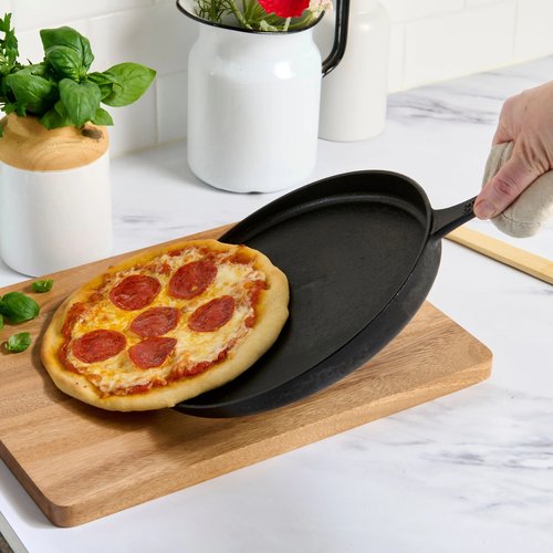 GoodCook cast iron cookware pizza