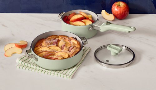 GoodCook removable handle apples cookware